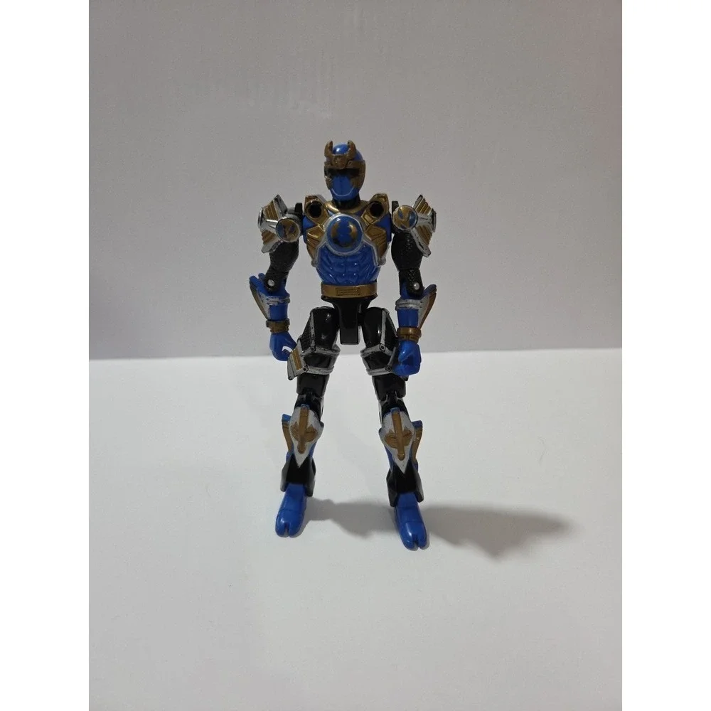Power Rangers Ninja Storm Blue Ranger Thunder Hurricanger Motorcycle Bandai 2002